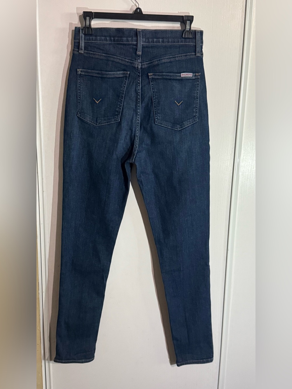 Hudson Jeans Women’s High-Rise Dark Blue Skinny Jeans size 29 - Picture 2 of 8